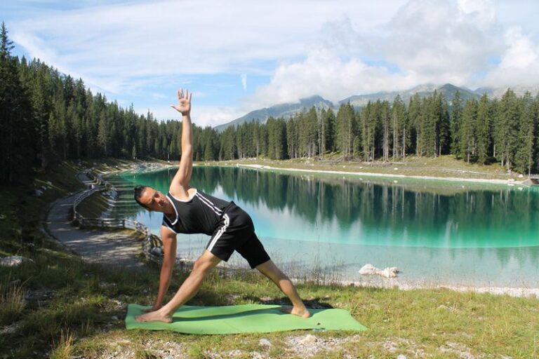 parivrtta trikonasana yoga forlì